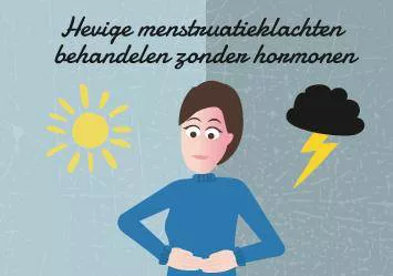 Hevige menstruatieklachten behandelen zonder hormonen