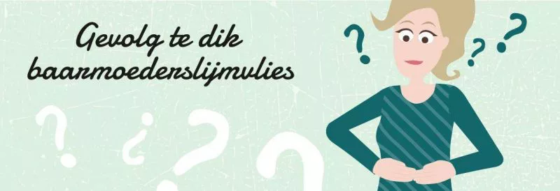 Te dik baarmoederslijmvlies: wat betekent dit?